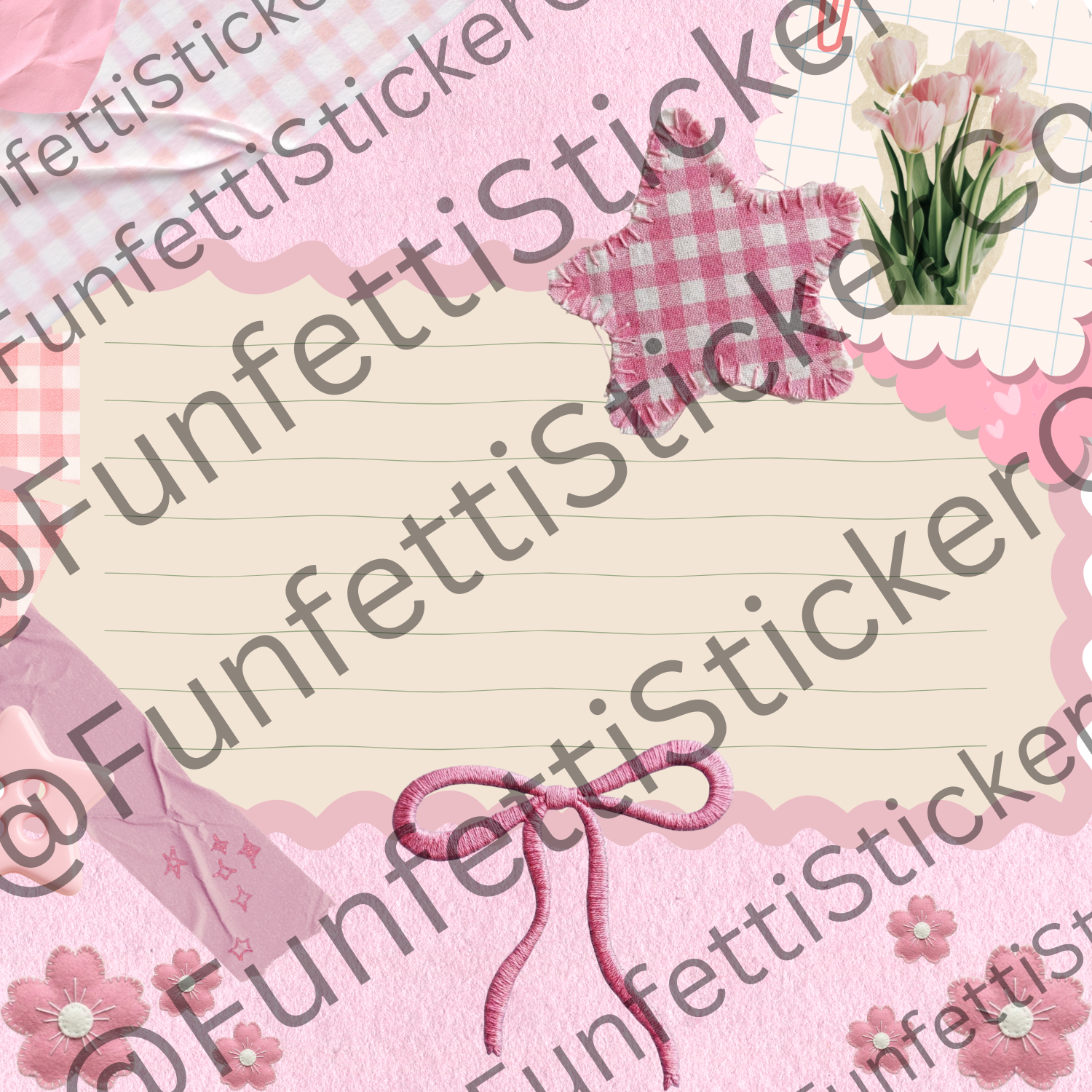 3 printable digital junk journaling sheets
